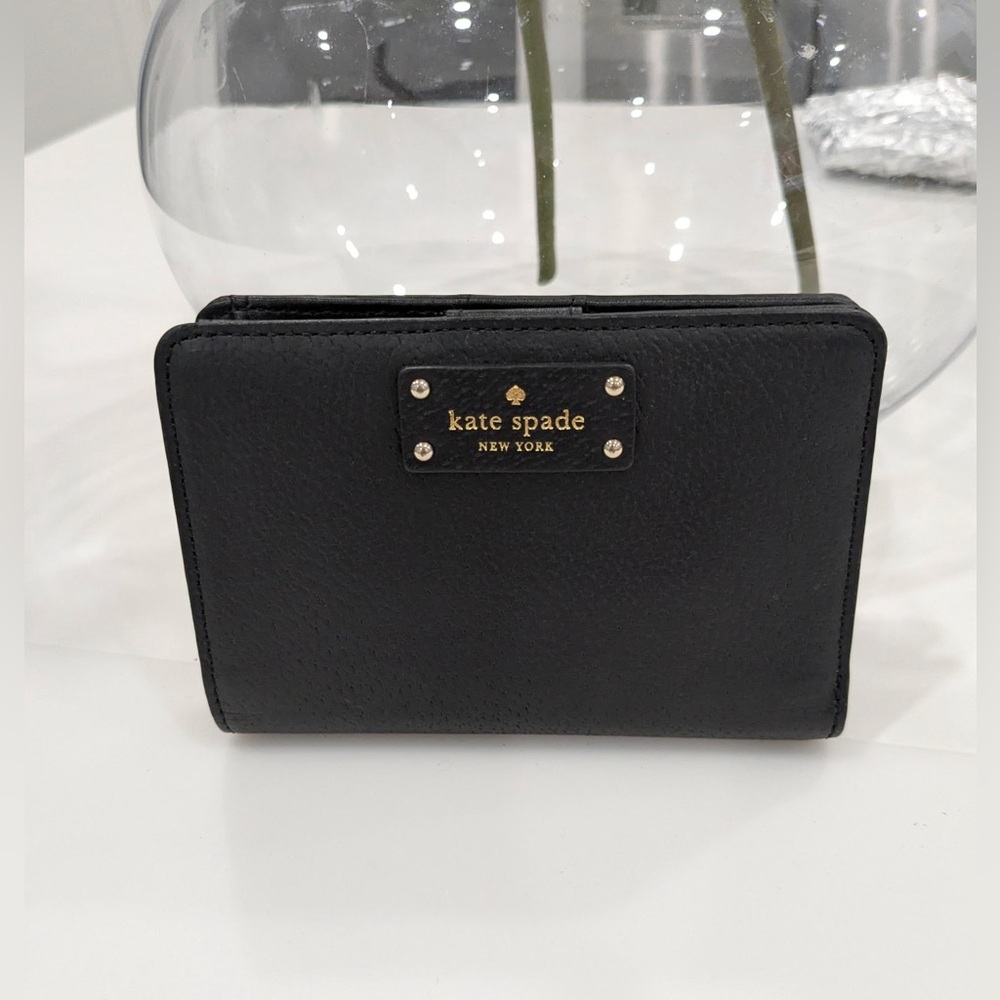 Kate Spade Black Leather Wallet